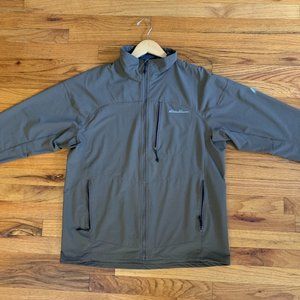 Eddie Bauer First Ascent Lightweight Full Zip Cinder Sandstone Jacket Men’s L
